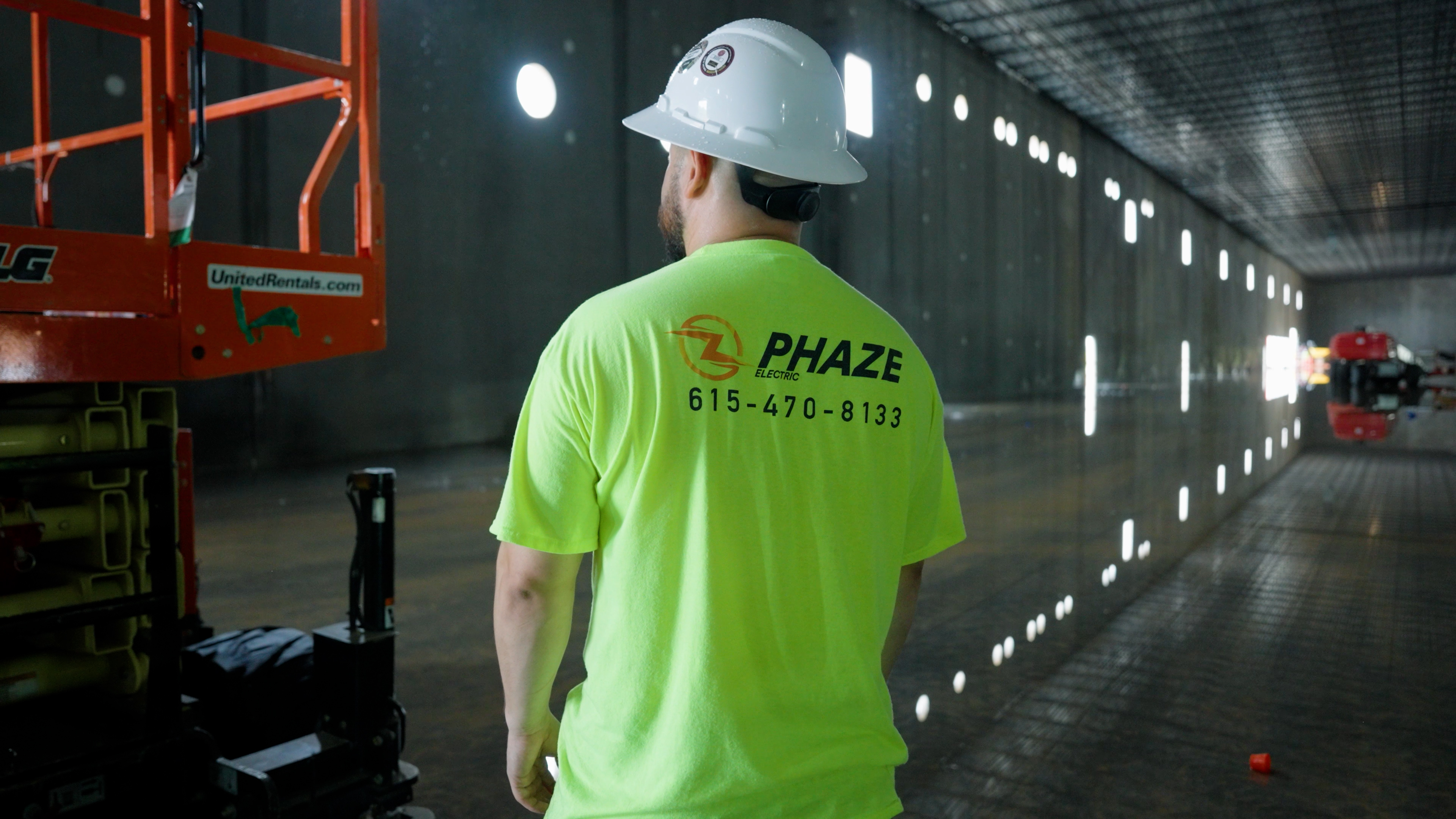 Phaze Electric crew on the job