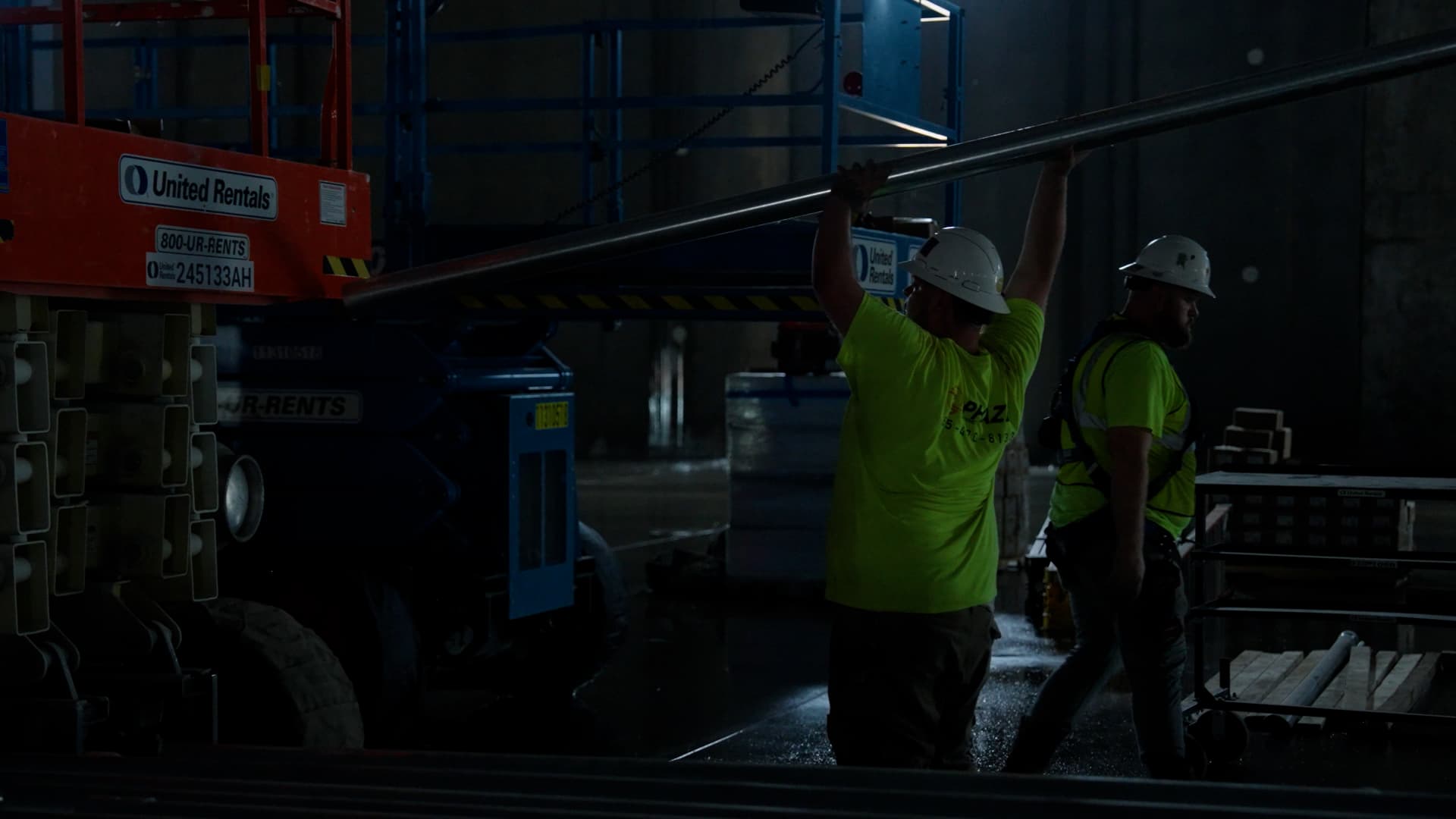 Phaze Electric crew on the job