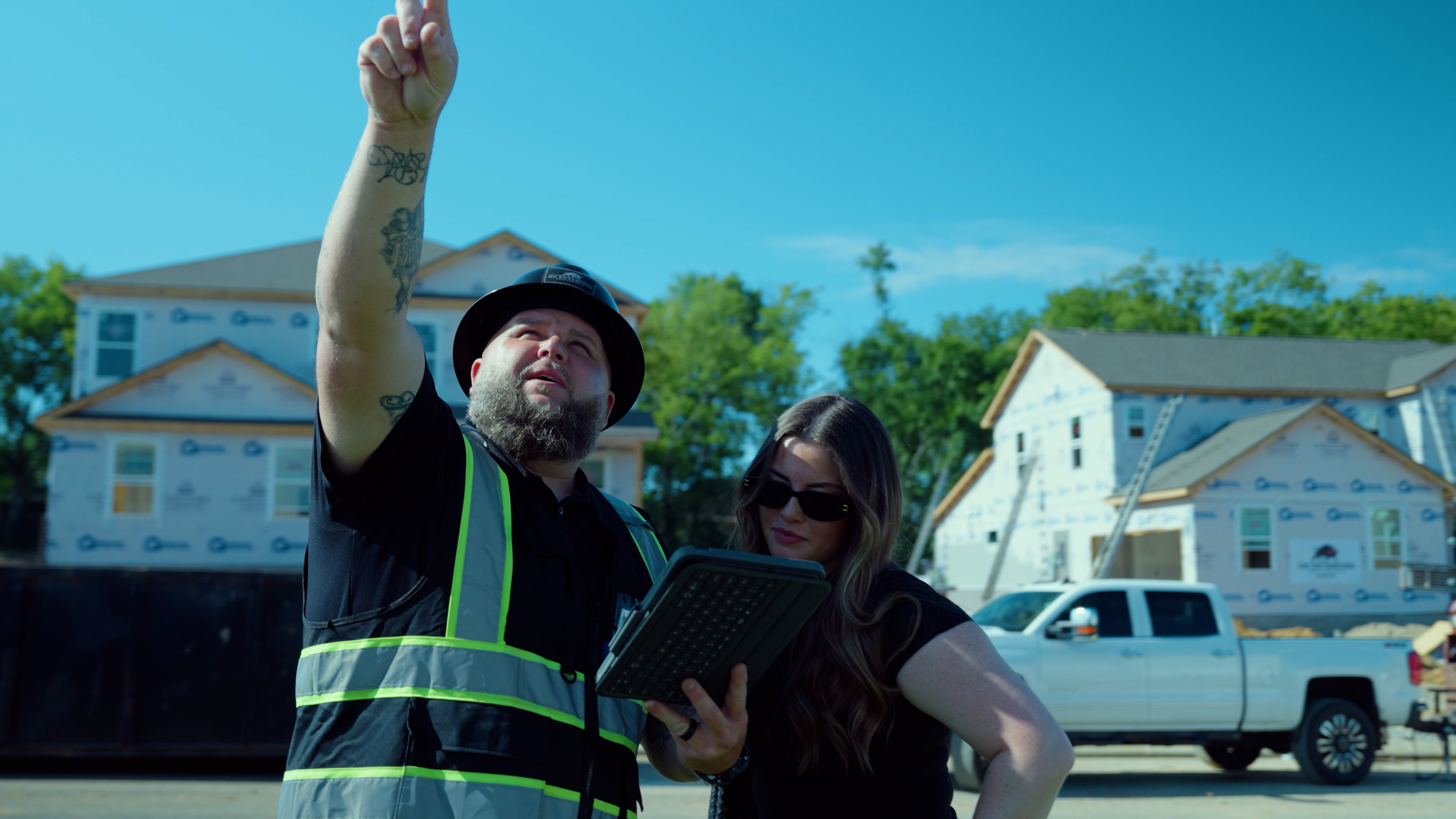 OX Exteriors crew on the job