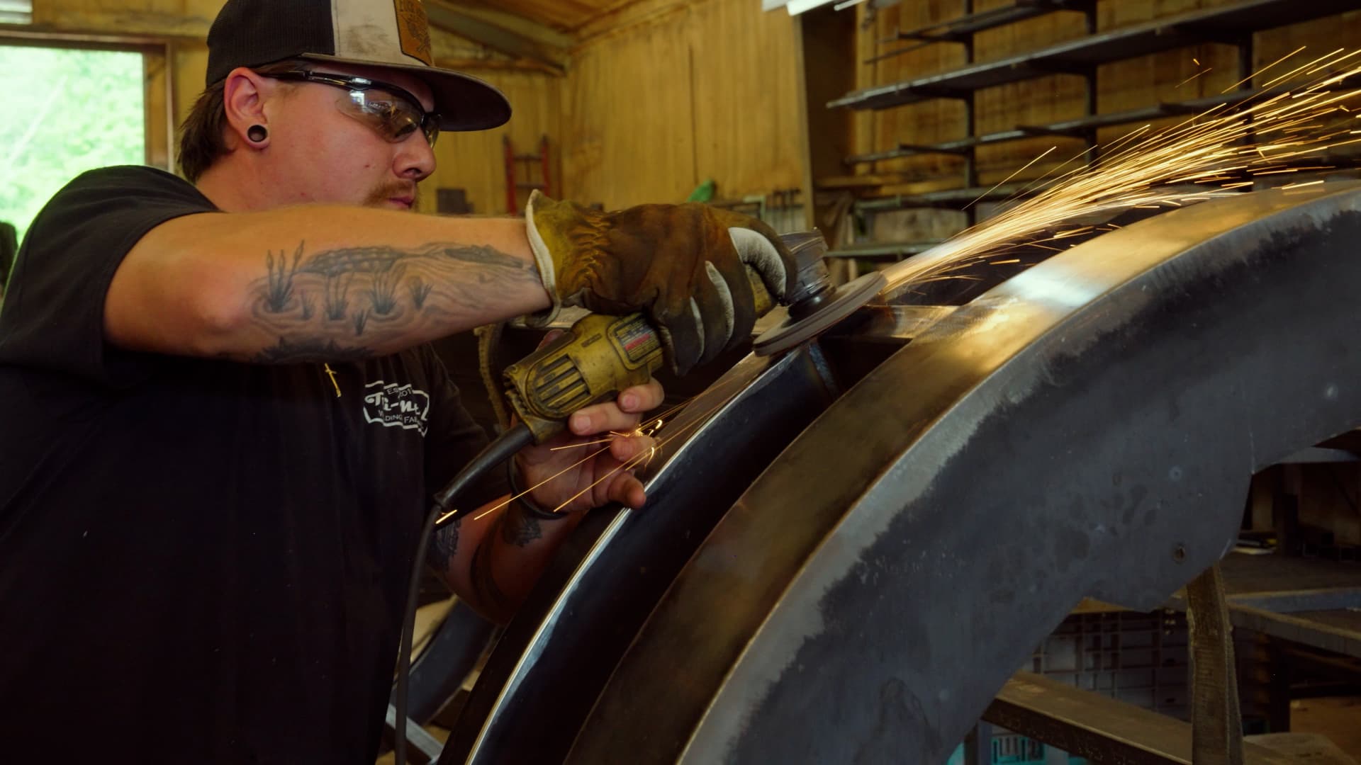 Tri-Metal crew on the job