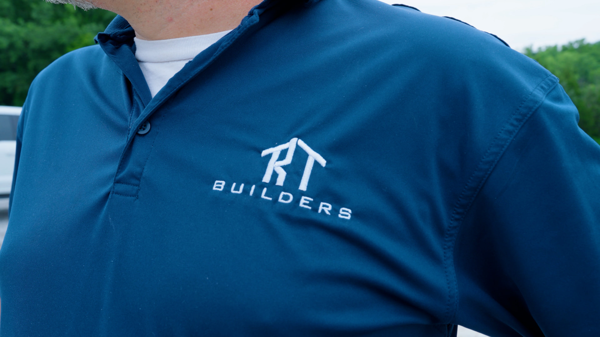 RT Builders branded apparel