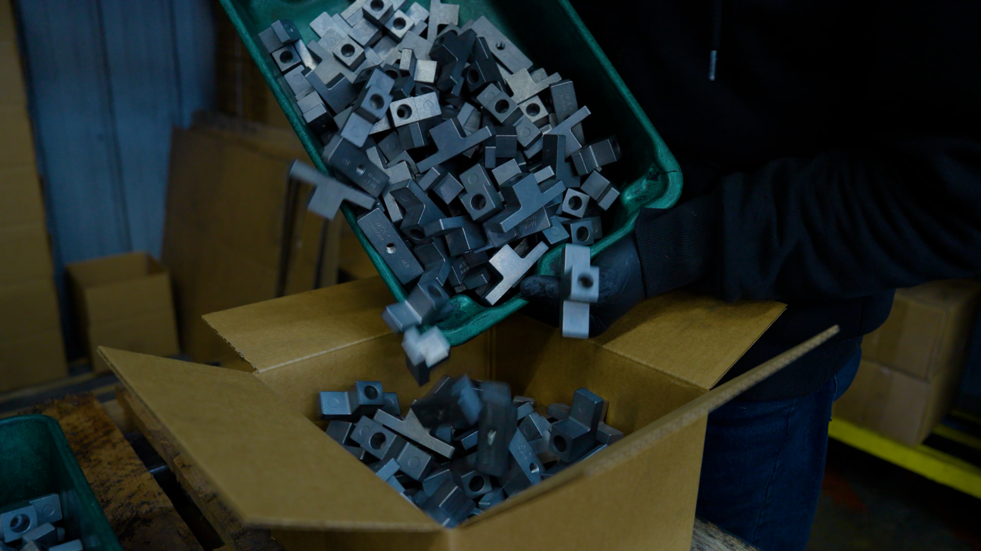 Volunteer Sintered Products crew on the job